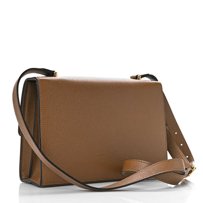 Gucci Grainy Calfskin Small Zumi Shoulder Bag Friky Taupe 3 of 9