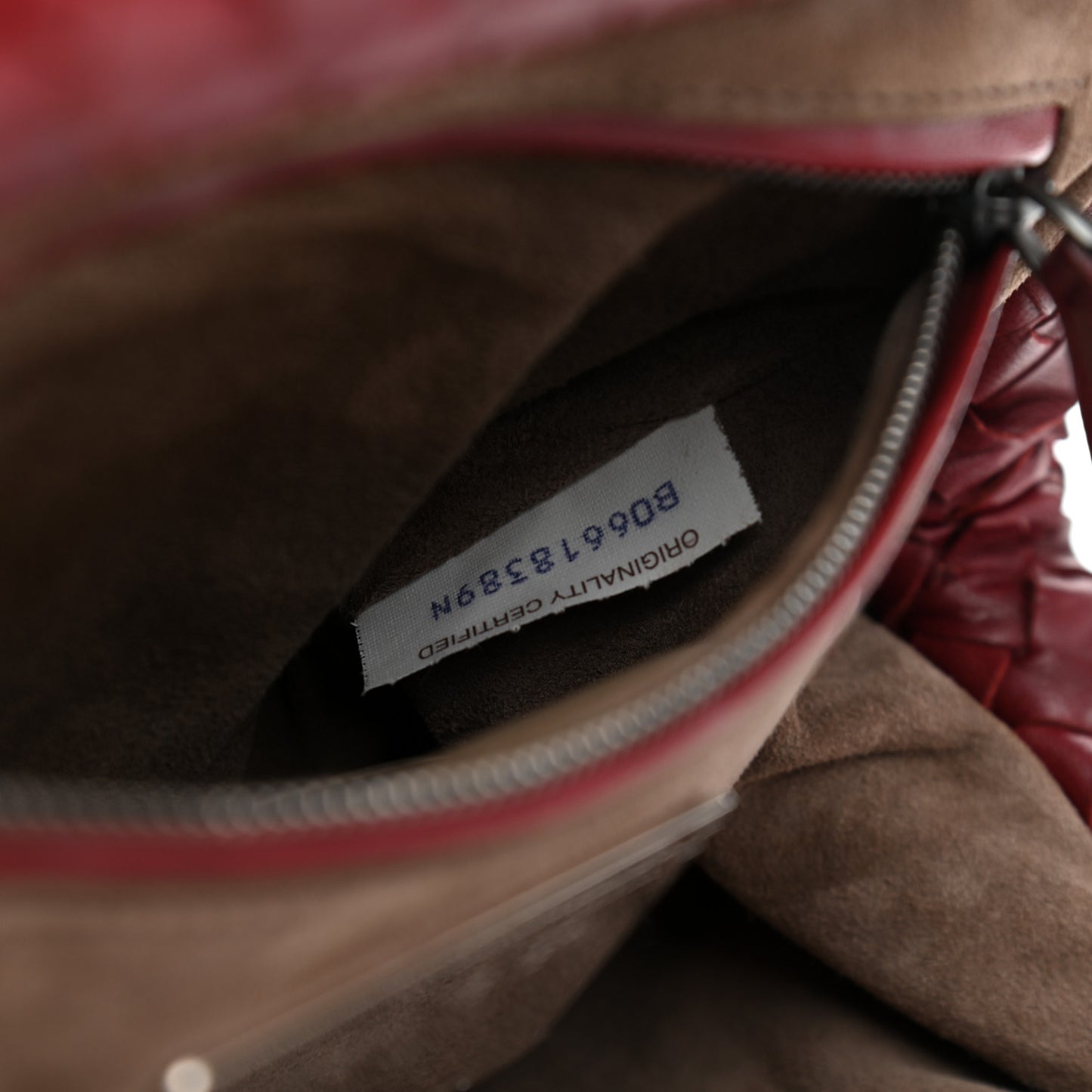 Nappa Intrecciato The Lauren 1980 Clutch Gigolo Red