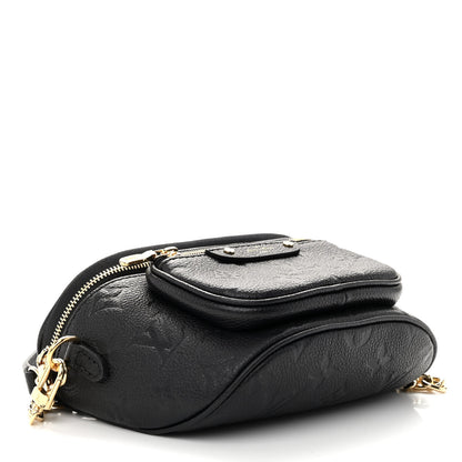Louis Vuitton Empreinte Mini Bumbag Black 4 of 9