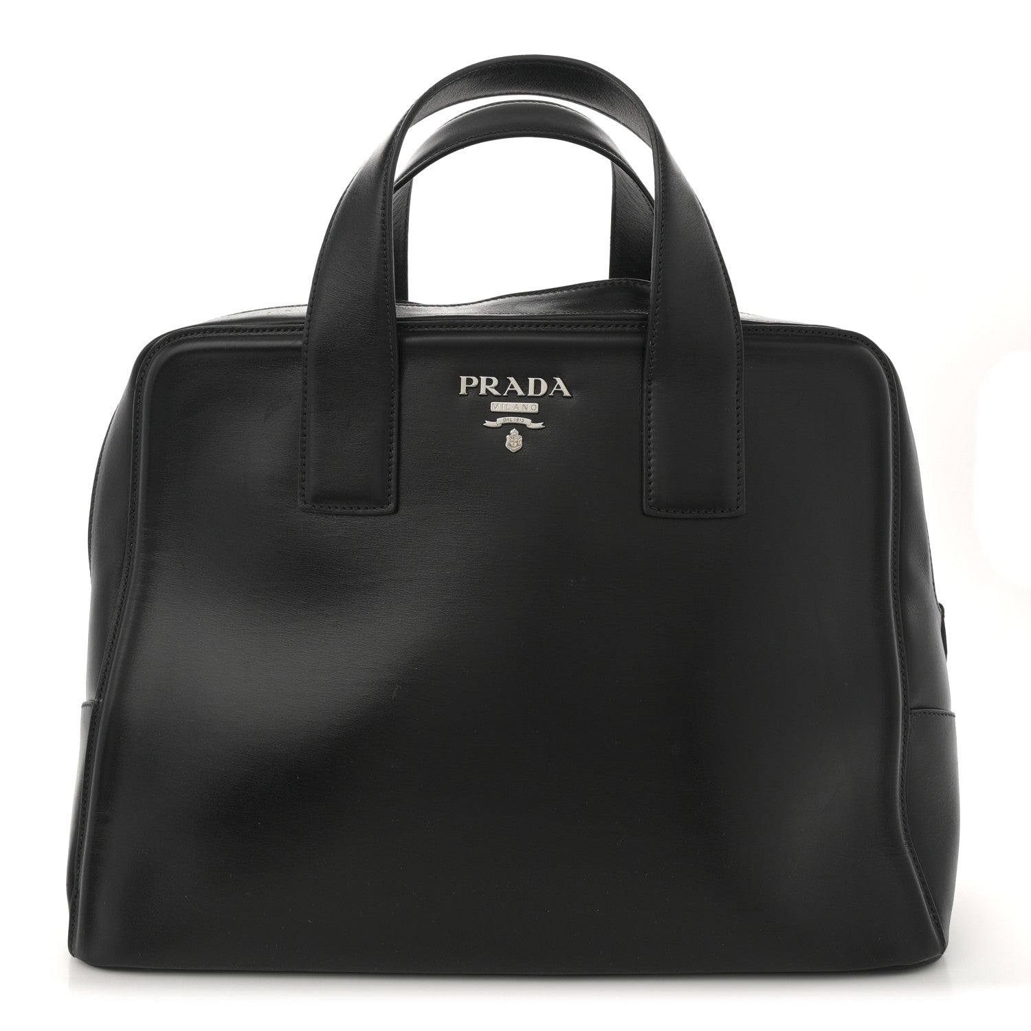 Prada Vitello Bowler Black 1 of 12