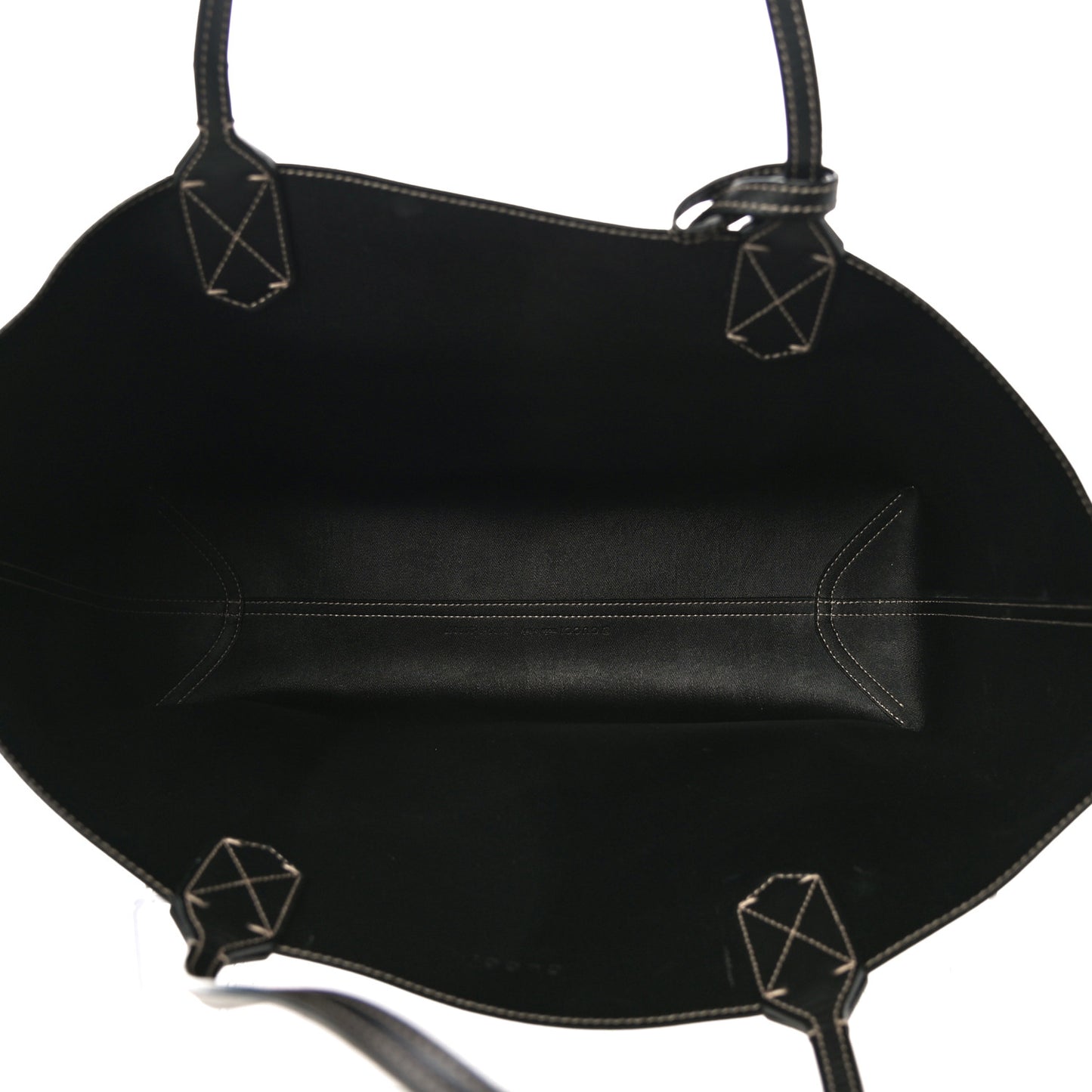 Calfskin GG Supreme Monogram Medium Reversible Tote Black