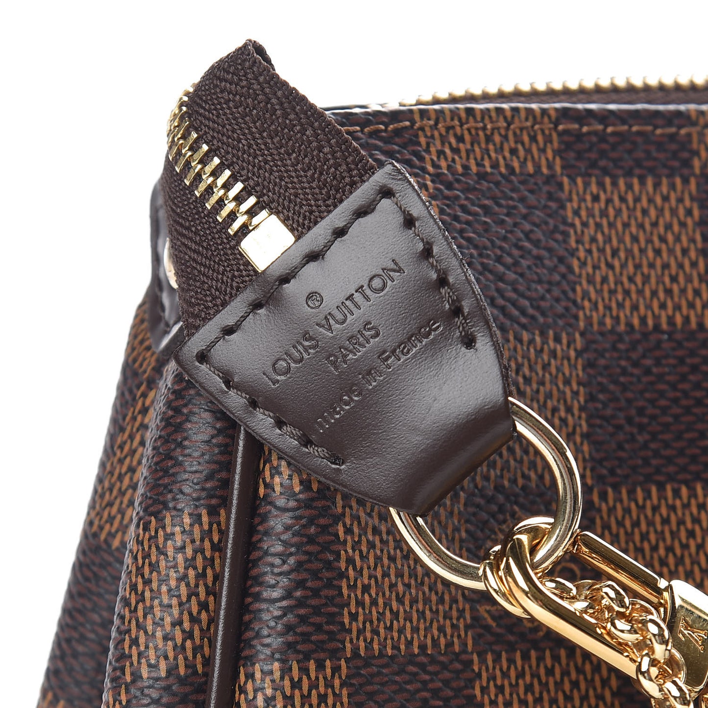 Damier Ebene Eva Clutch