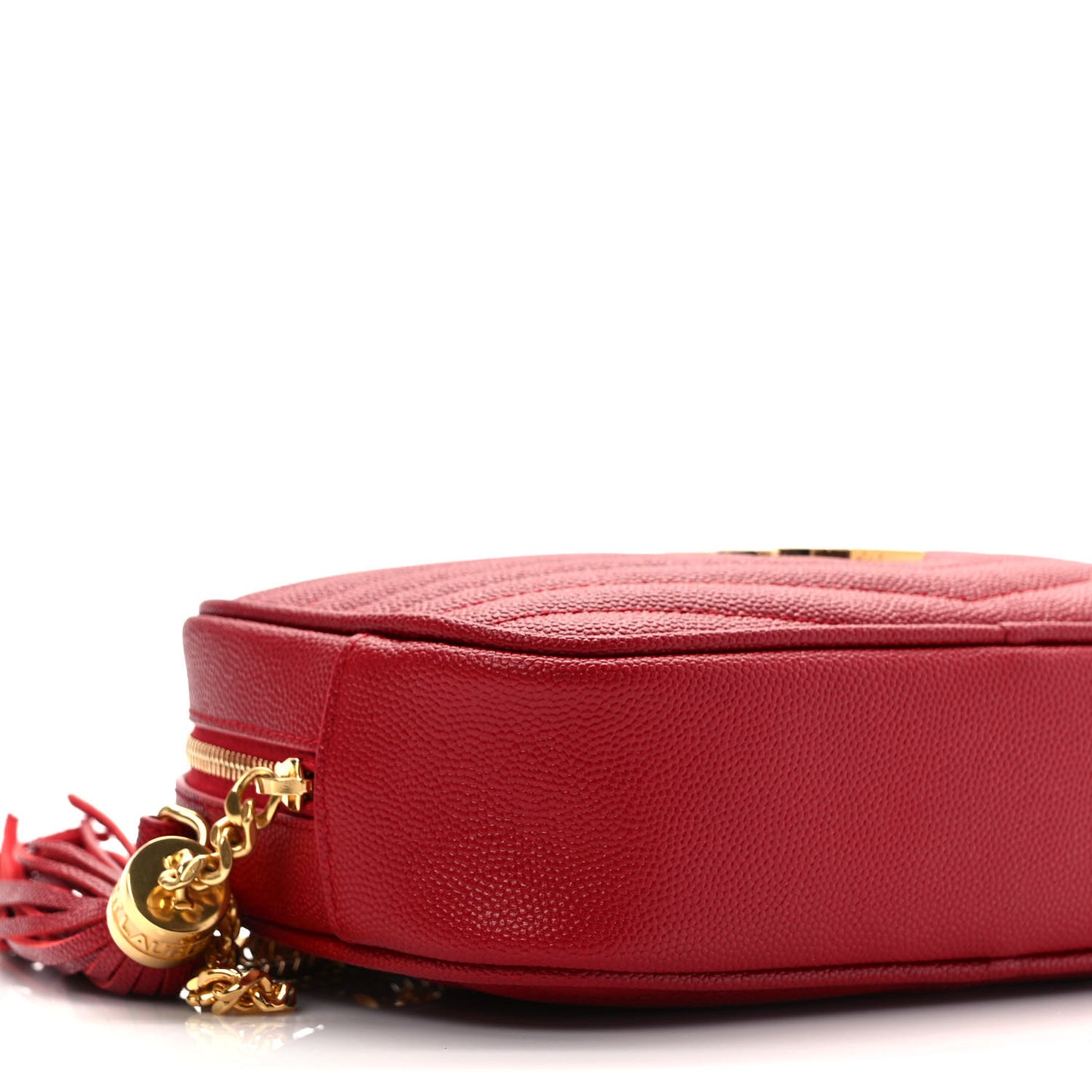 Grain De Poudre Matelasse Monogram Mini Lou Camera Bag Eros Red