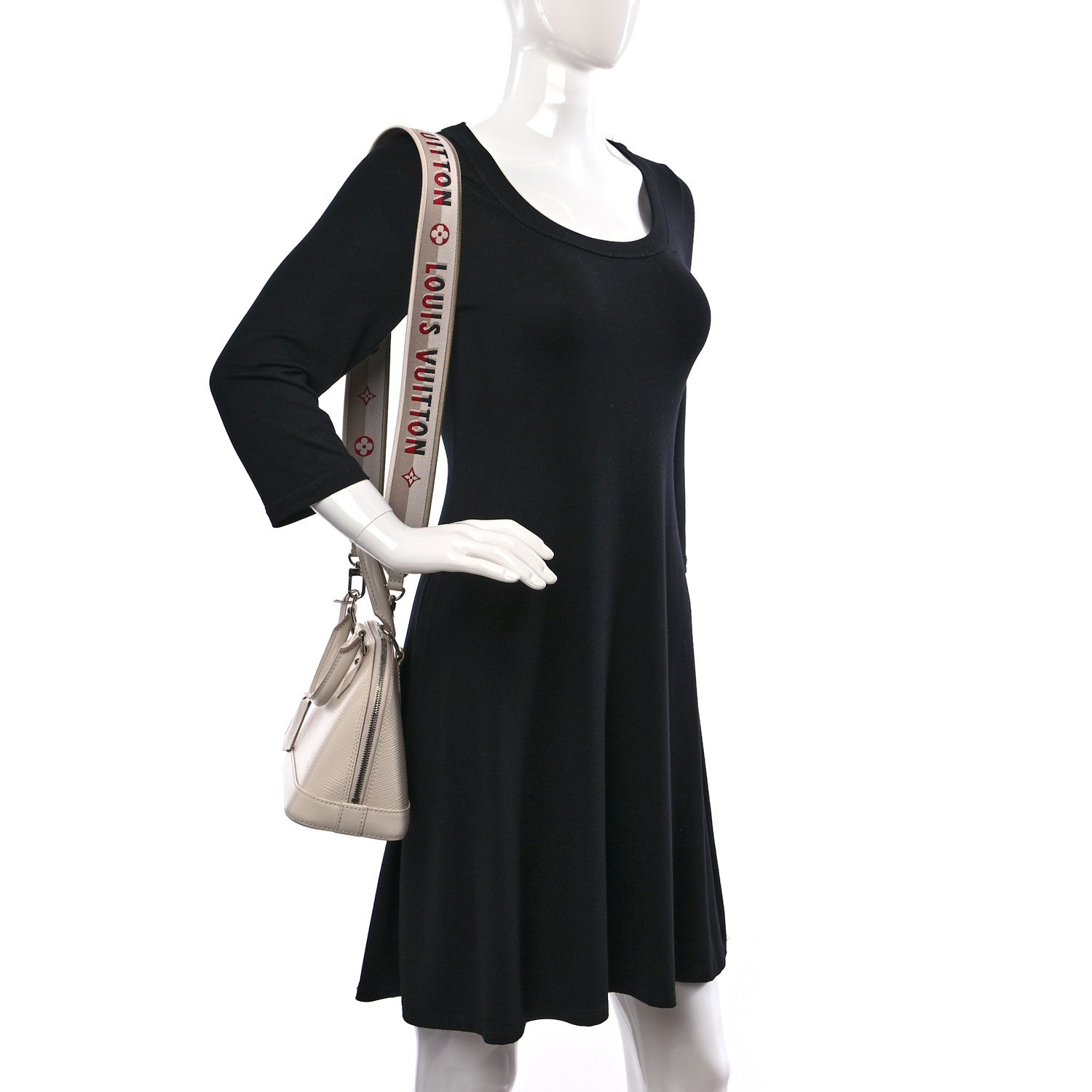 Louis Vuitton Epi Jacquard Alma BB Quartz 2 of 8
