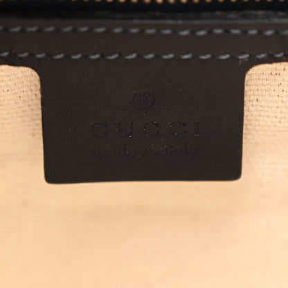 Gucci Monogram Vintage Web Medium Top Handle Bag Beige Blue 6 of 13