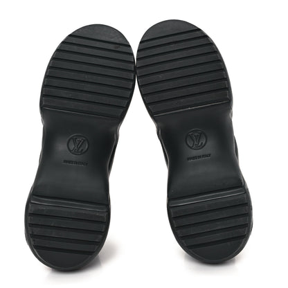 Louis Vuitton Calfskin Patent Monogram LV Archlight Sneakers 38.5 Black 5 of 10