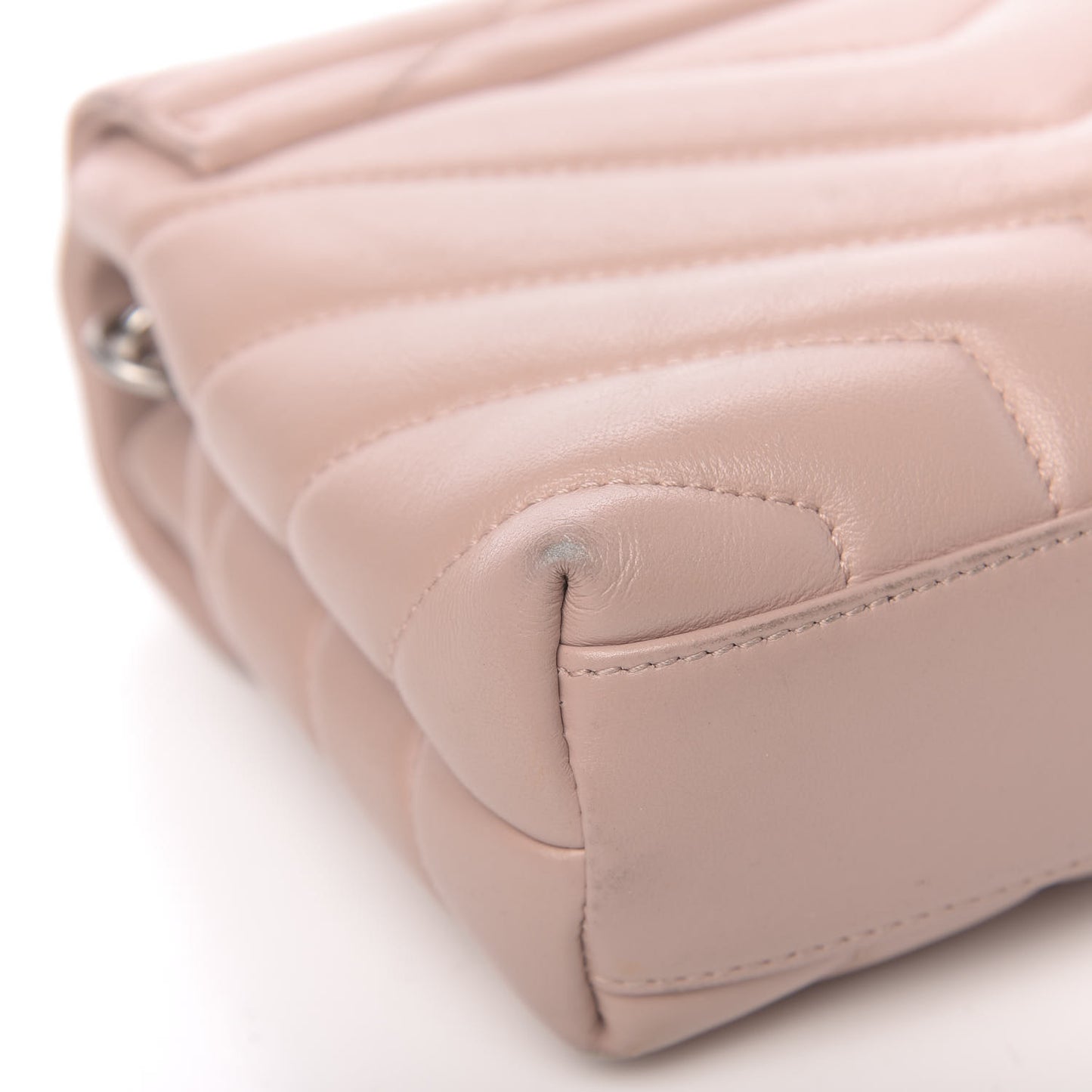 Calfskin Y Quilted Monogram Toy Loulou Crossbody Bag Tender Pink