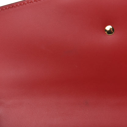 Gucci Calfskin Small Sylvie Shoulder Bag Hibiscus Red 9 of 14