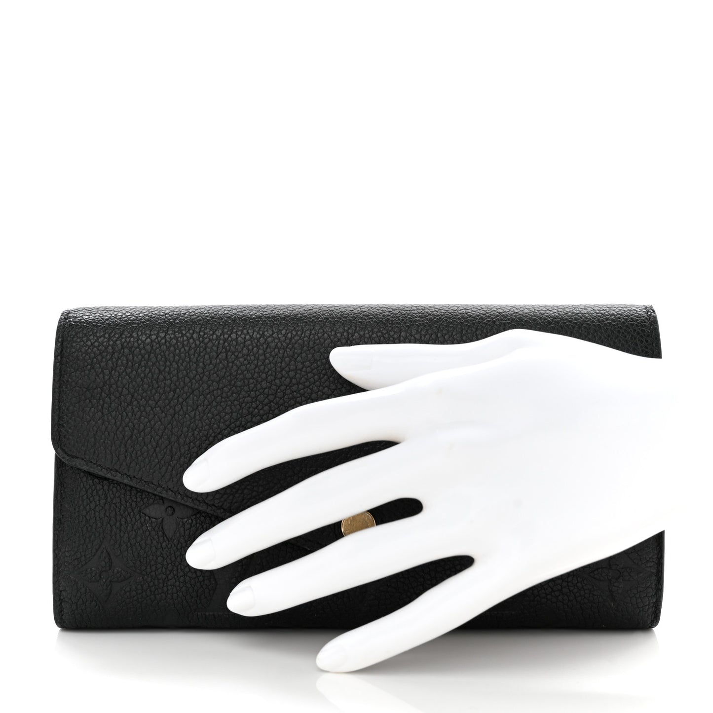 LOUIS VUITTON Empreinte Curieuse Wallet Black