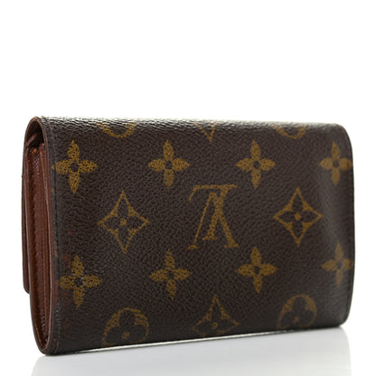 Louis Vuitton Monogram Porte-Monnaie Tresor Wallet 2 of 5