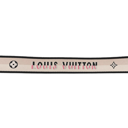 Louis Vuitton Jacquard Speedy Bandouliere 20 Shoulder Strap Black 3 of 3