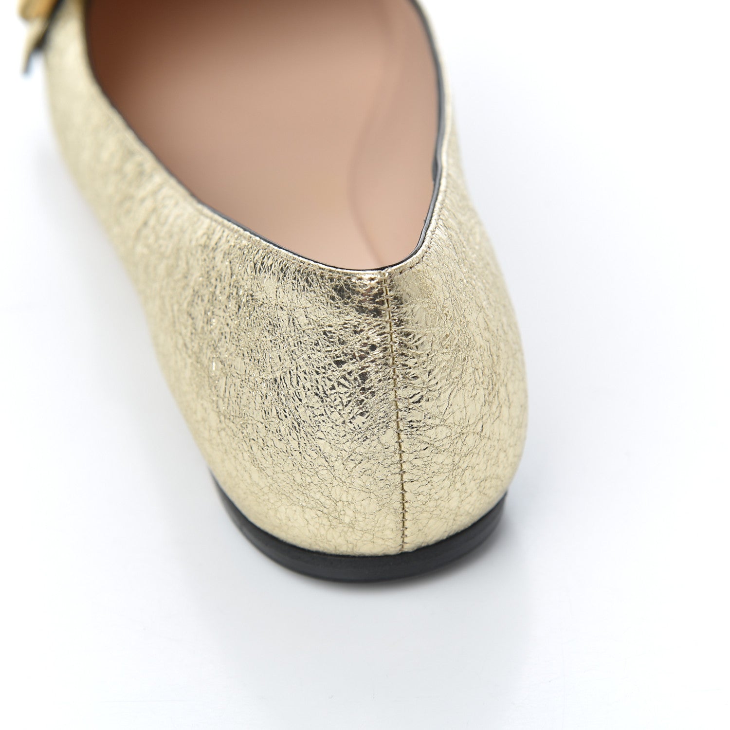Gucci Galassia GG Marmont Fringe Flats 36.5 Platino 19 of 21