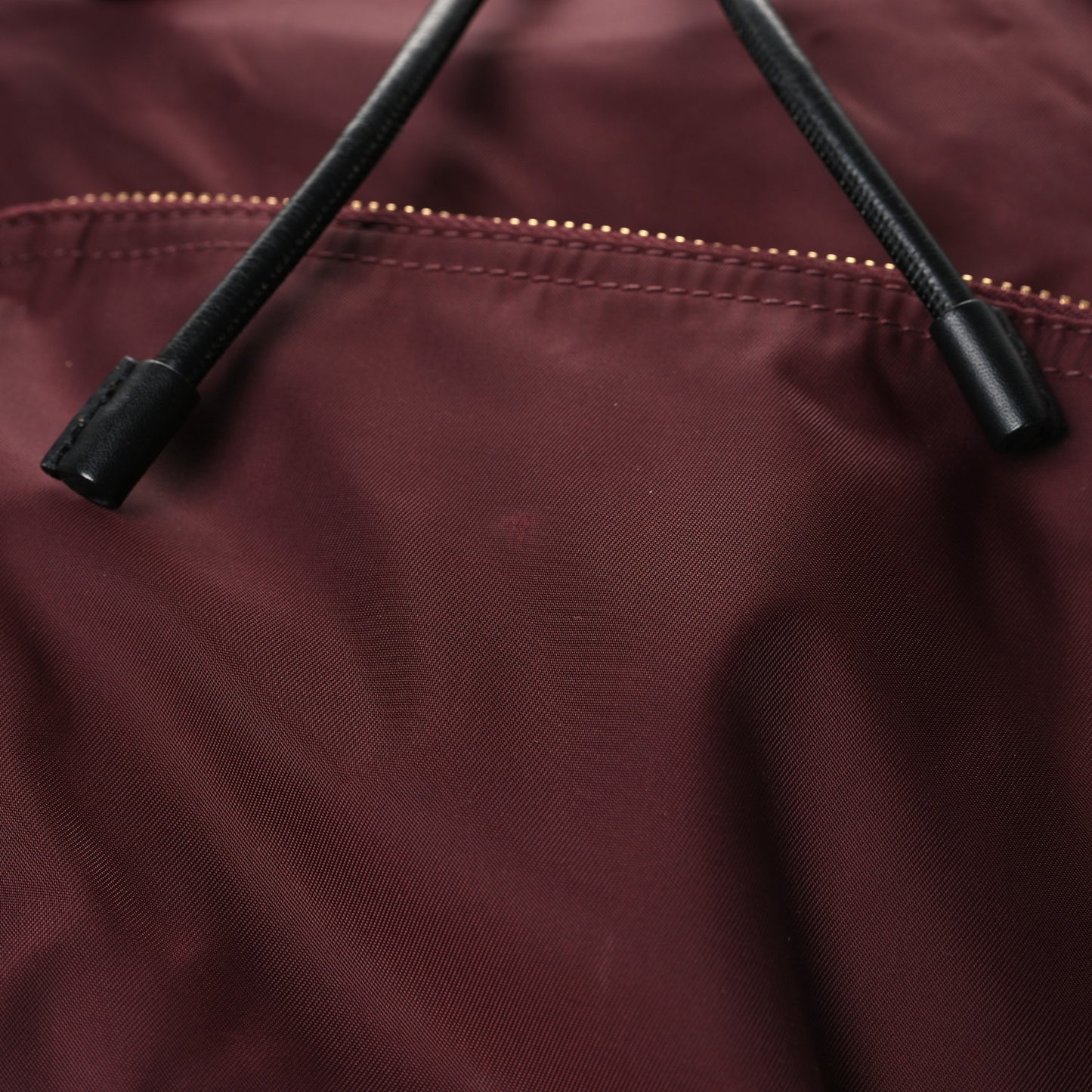 Nylon Large Rucksack Backpack Burgundy Red