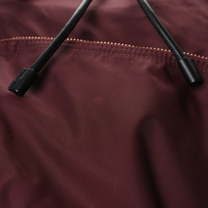 Burberry Nylon Large Rucksack Backpack Burgundy Red 10 of 11