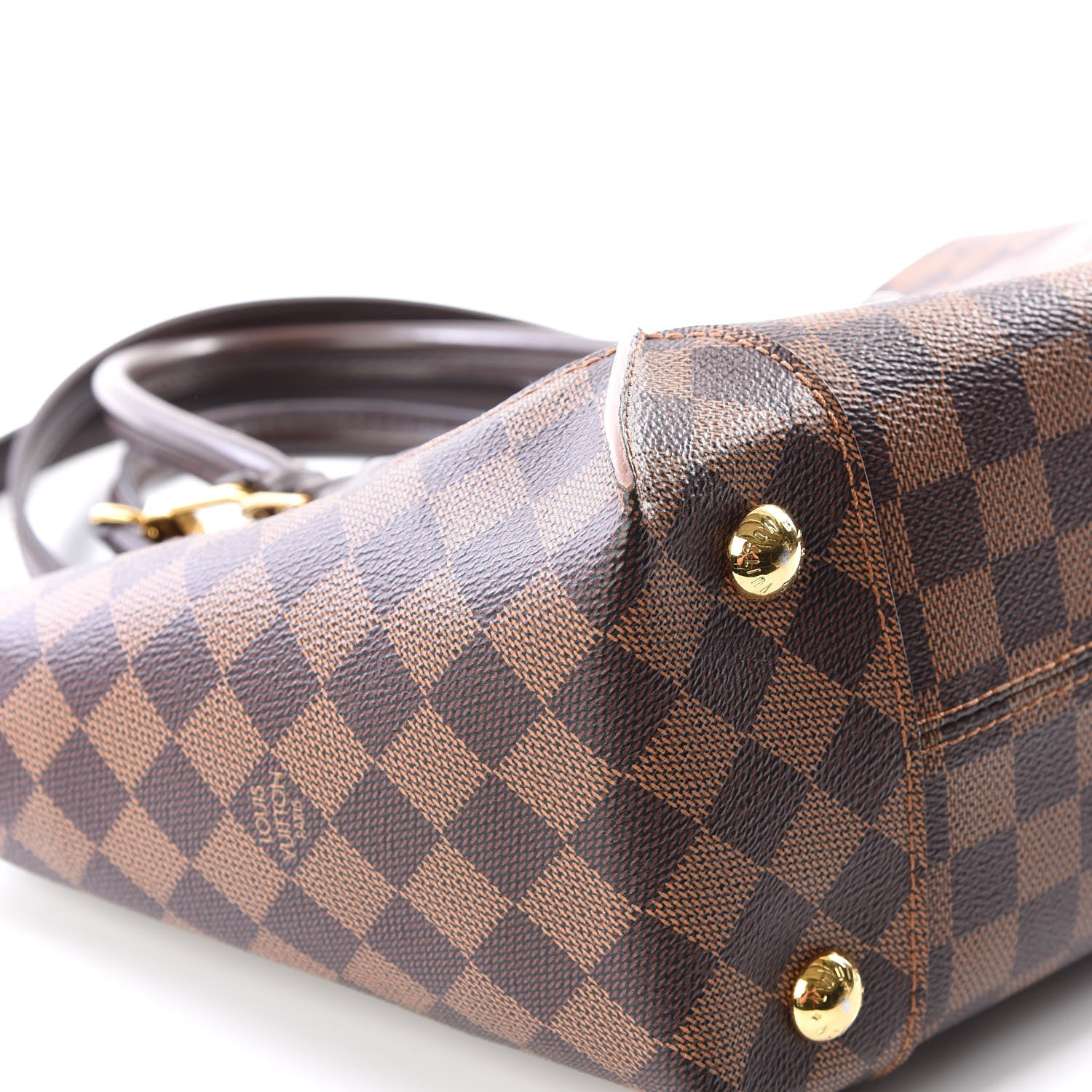 Louis Vuitton Damier Ebene Caissa Tote PM Rose Ballerine 5 of 12