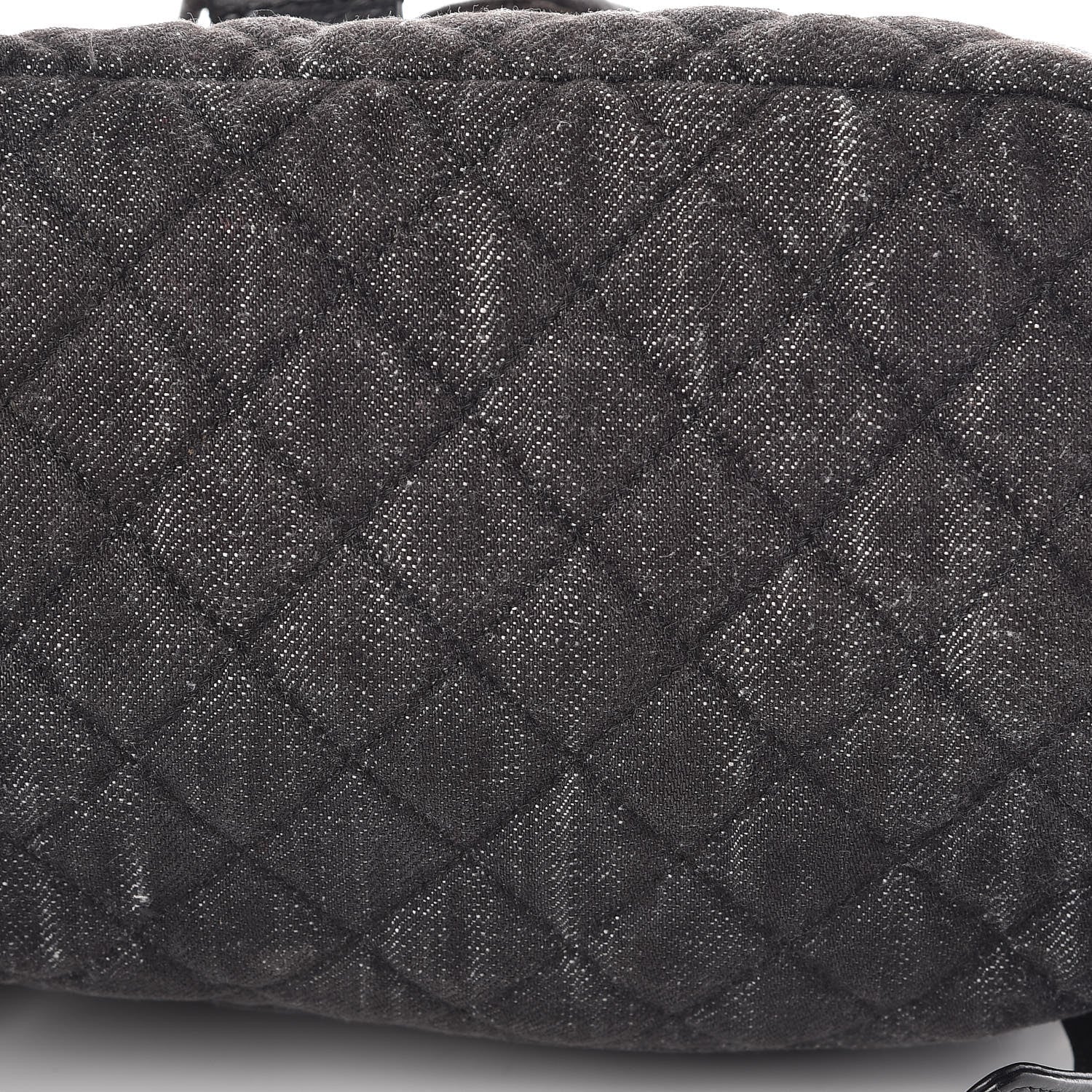 Chanel Washed Denim Quilted Large Urban Spirit Backpack Black 14 of 18