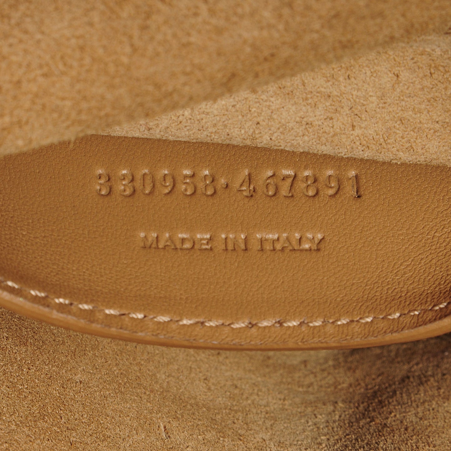 Calfskin Classic Baby Duffle Gold