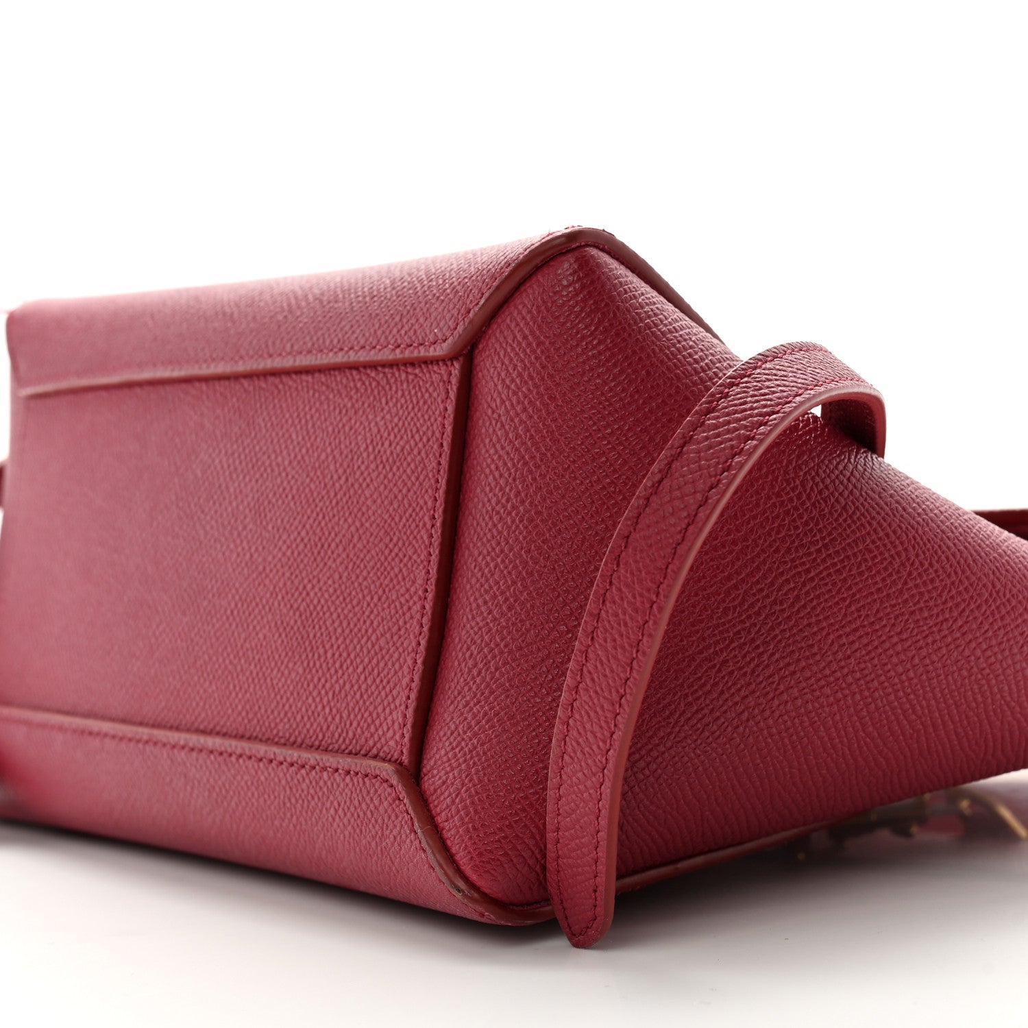 Celine Grained Calfskin Nano Belt Bag Acai 10 of 19