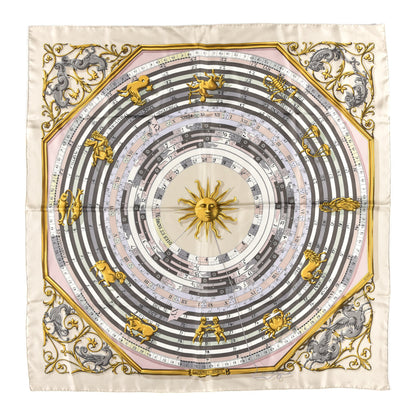 Hermes Silk Dies Et Hore Scarf 90 1 of 5