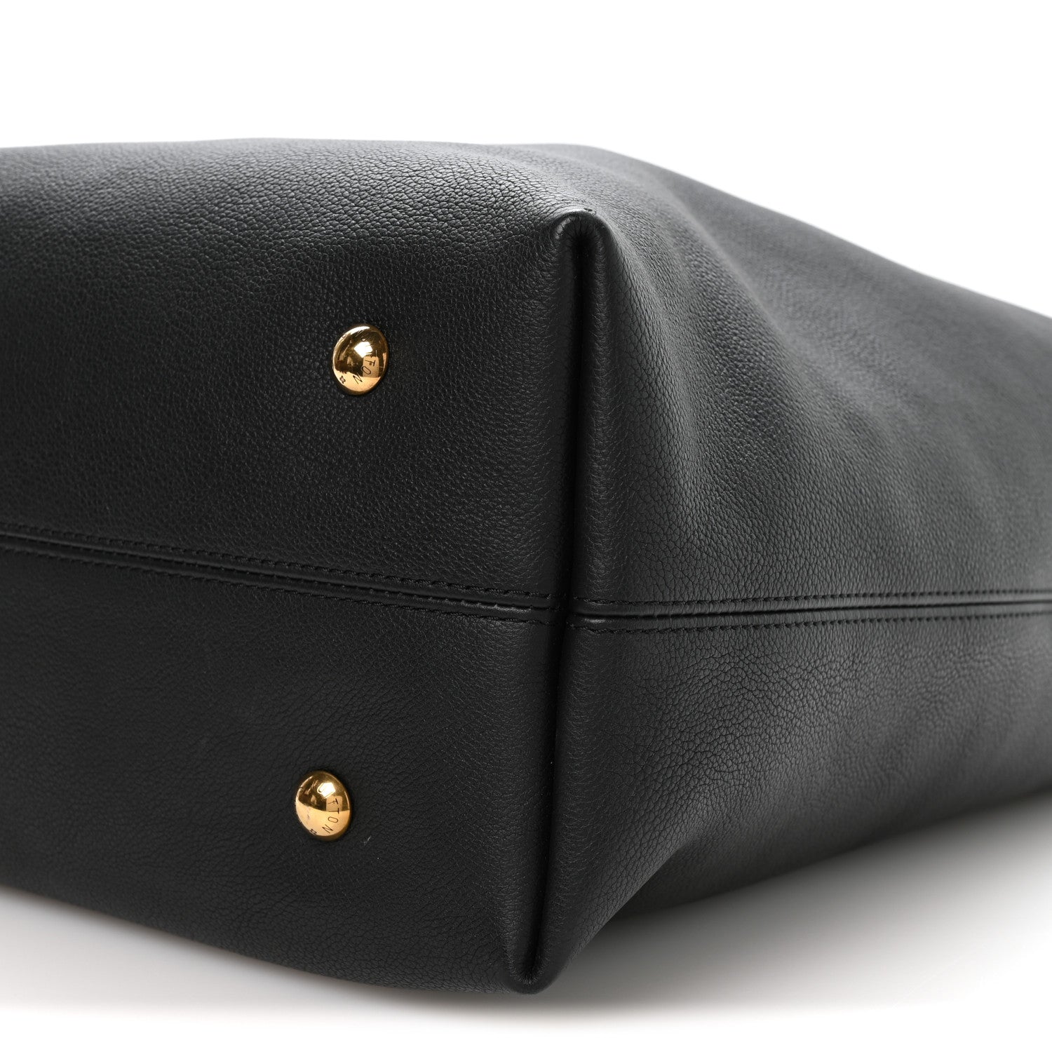 Louis Vuitton Grained Calfskin Low Key Hobo MM Black 10 of 10