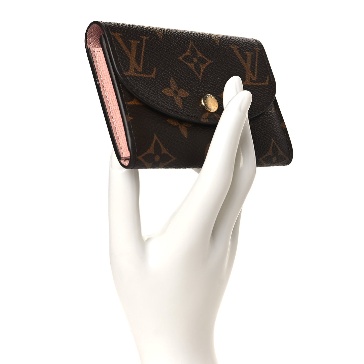 Monogram Rosalie Coin Purse Rose Ballerine