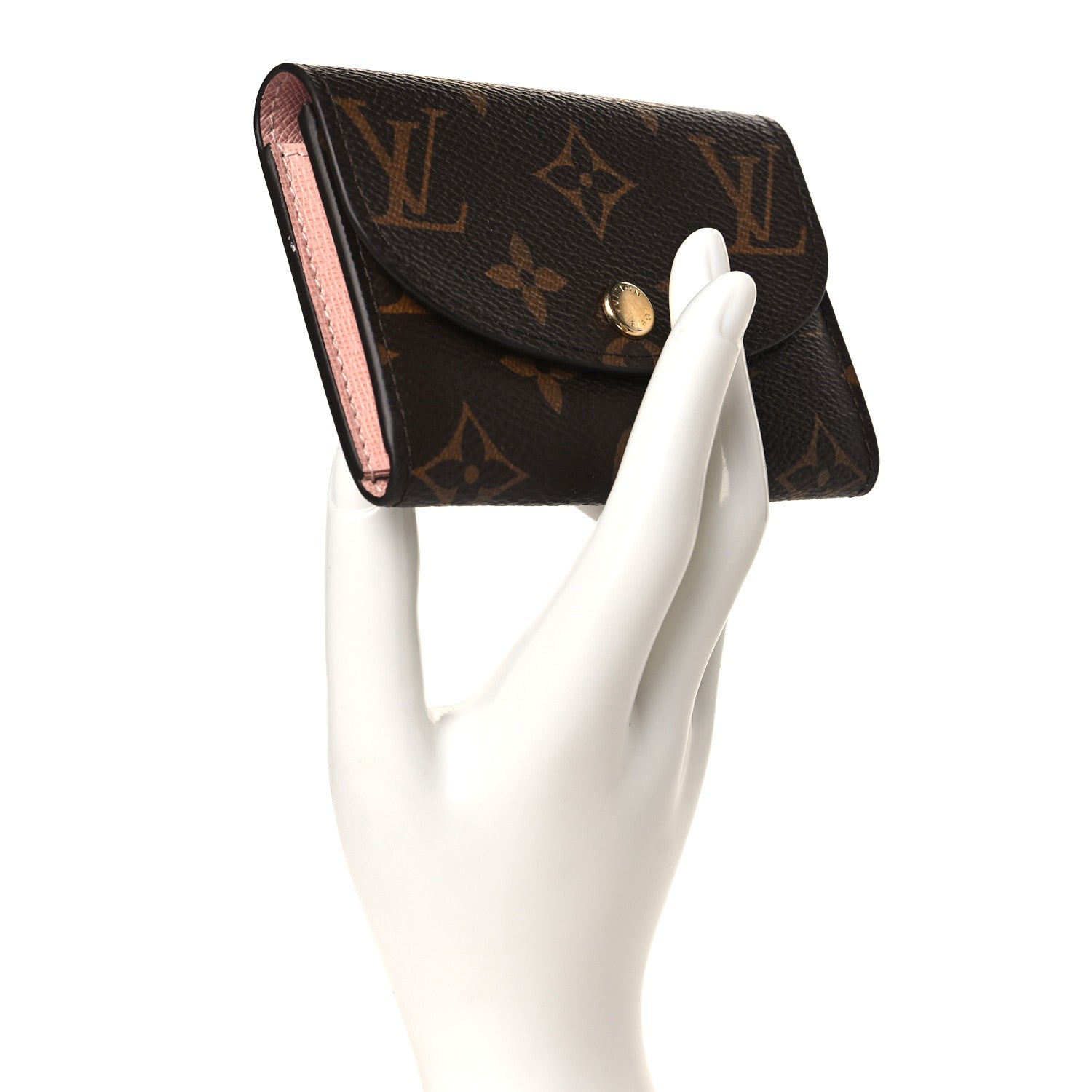 Louis Vuitton Monogram Rosalie Coin Purse Rose Ballerine 2 of 6