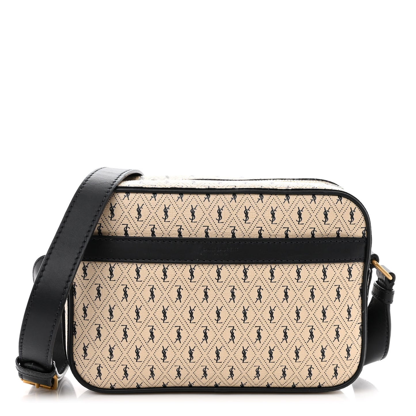 Canvas Smooth Calfskin Le Monogramme Camera Bag Beige