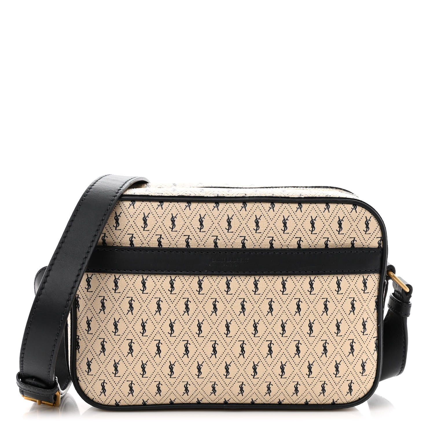 Saint Laurent Canvas Smooth Calfskin Le Monogramme Camera Bag Beige 1 of 9