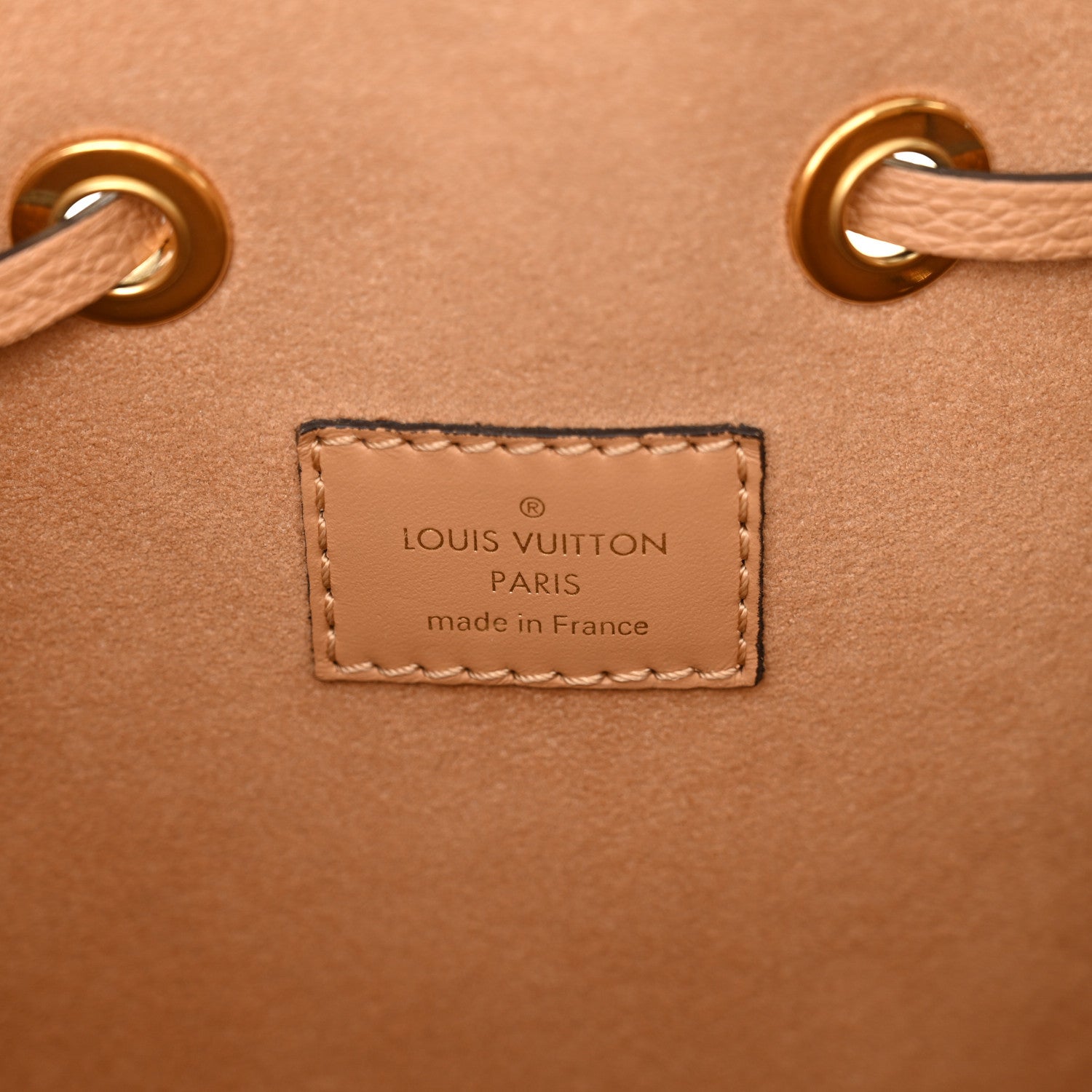 Louis Vuitton Empreinte Monogram Giant Neonoe MM Arizona Beige 7 of 12