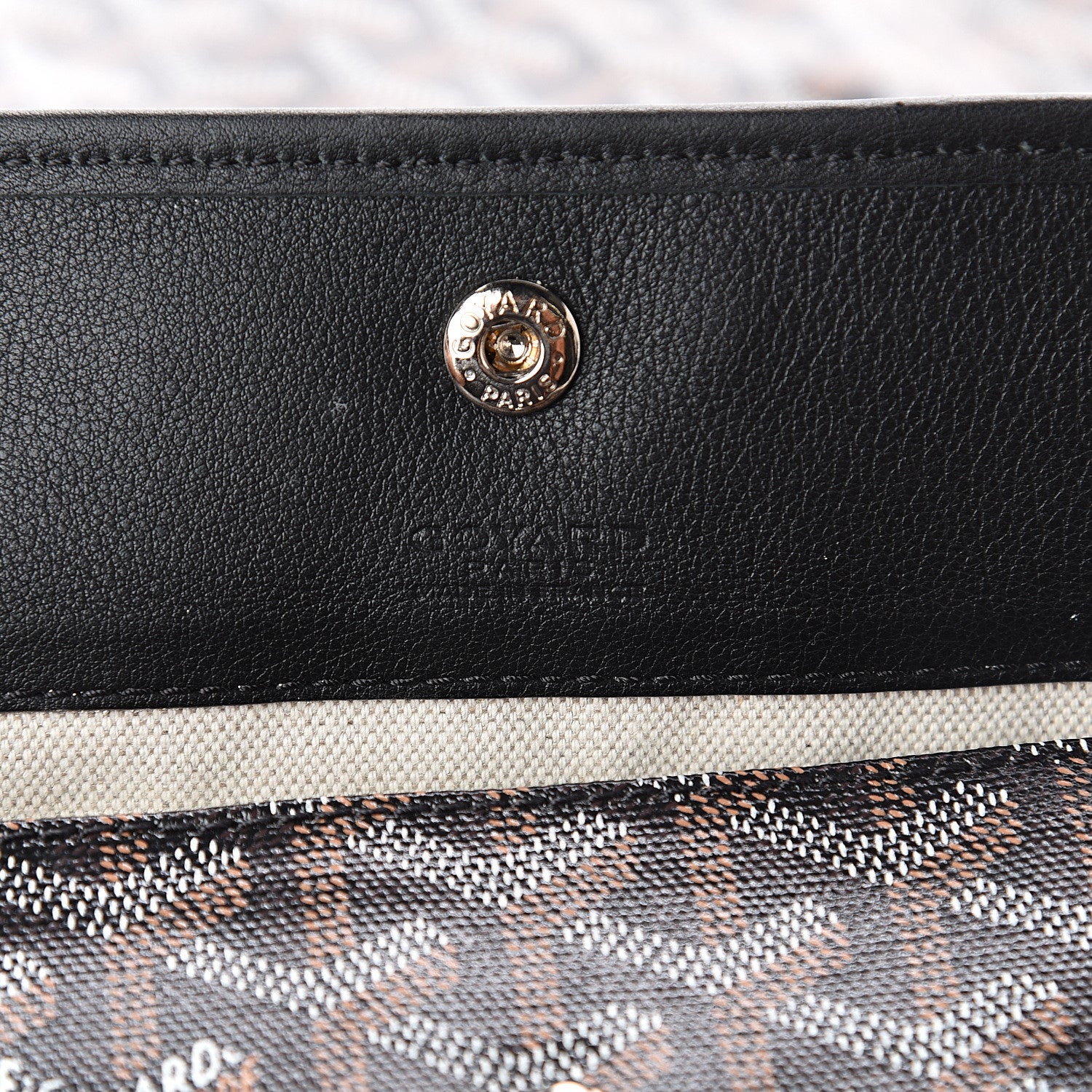 Goyard Goyardine Saint Louis GM Black 5 of 8