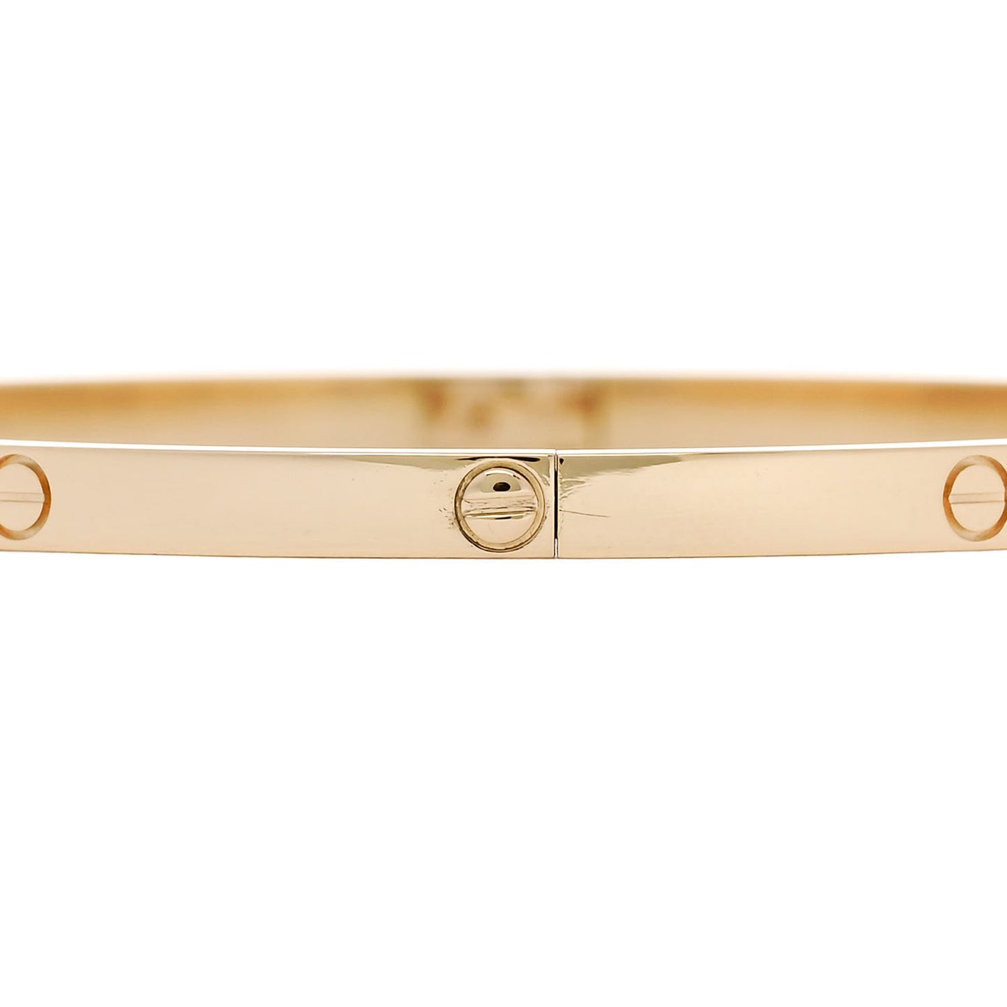 18K Yellow Gold Small LOVE Bracelet 20