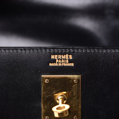 Hermes Box Kelly Sellier 32 Black 25 of 45