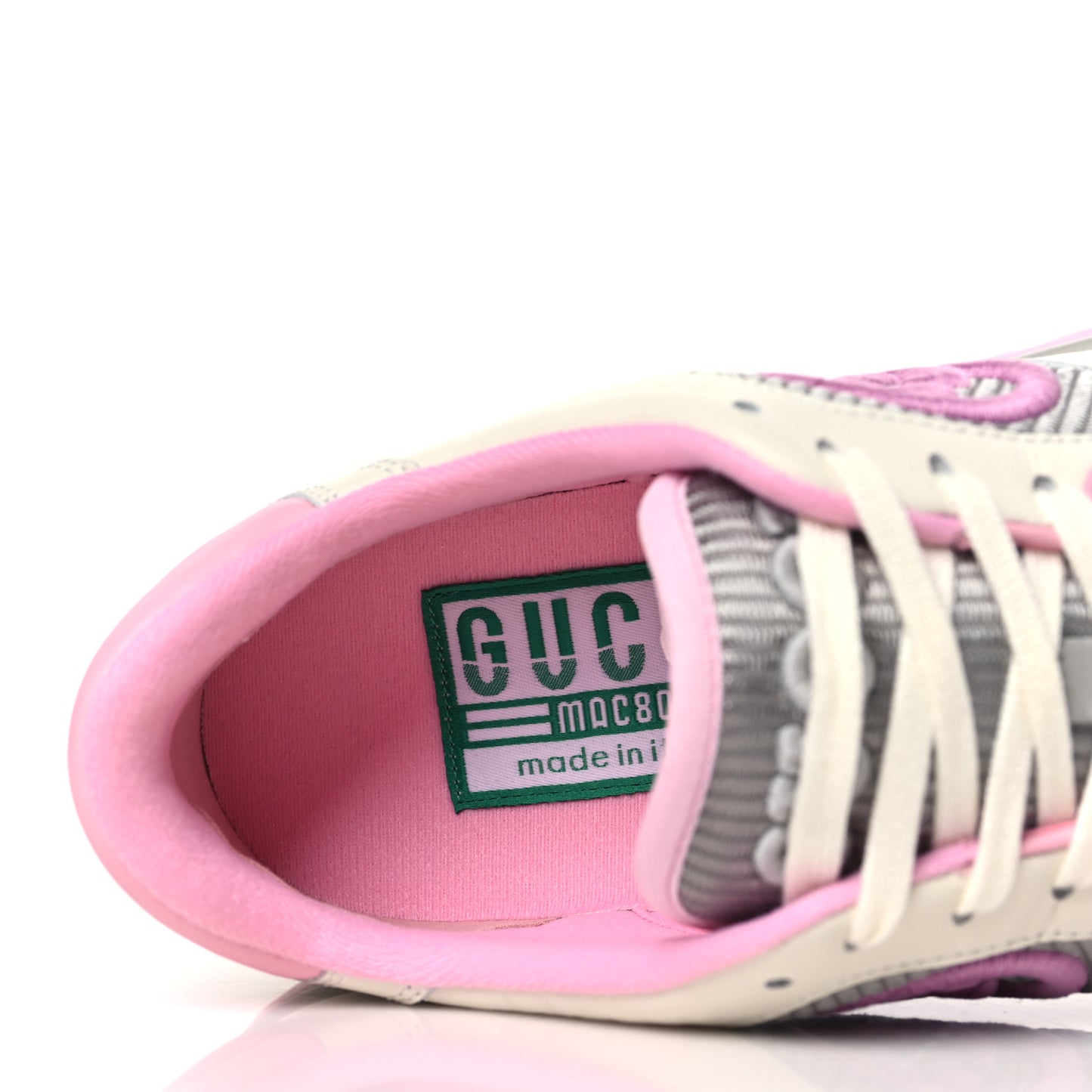 Dali Soft Calfskin Womens Mac80 Sneakers 37 Off White Grey Sky Light Rose