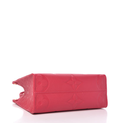 Louis Vuitton Empreinte Monogram Giant Onthego PM Freesia 4 of 11