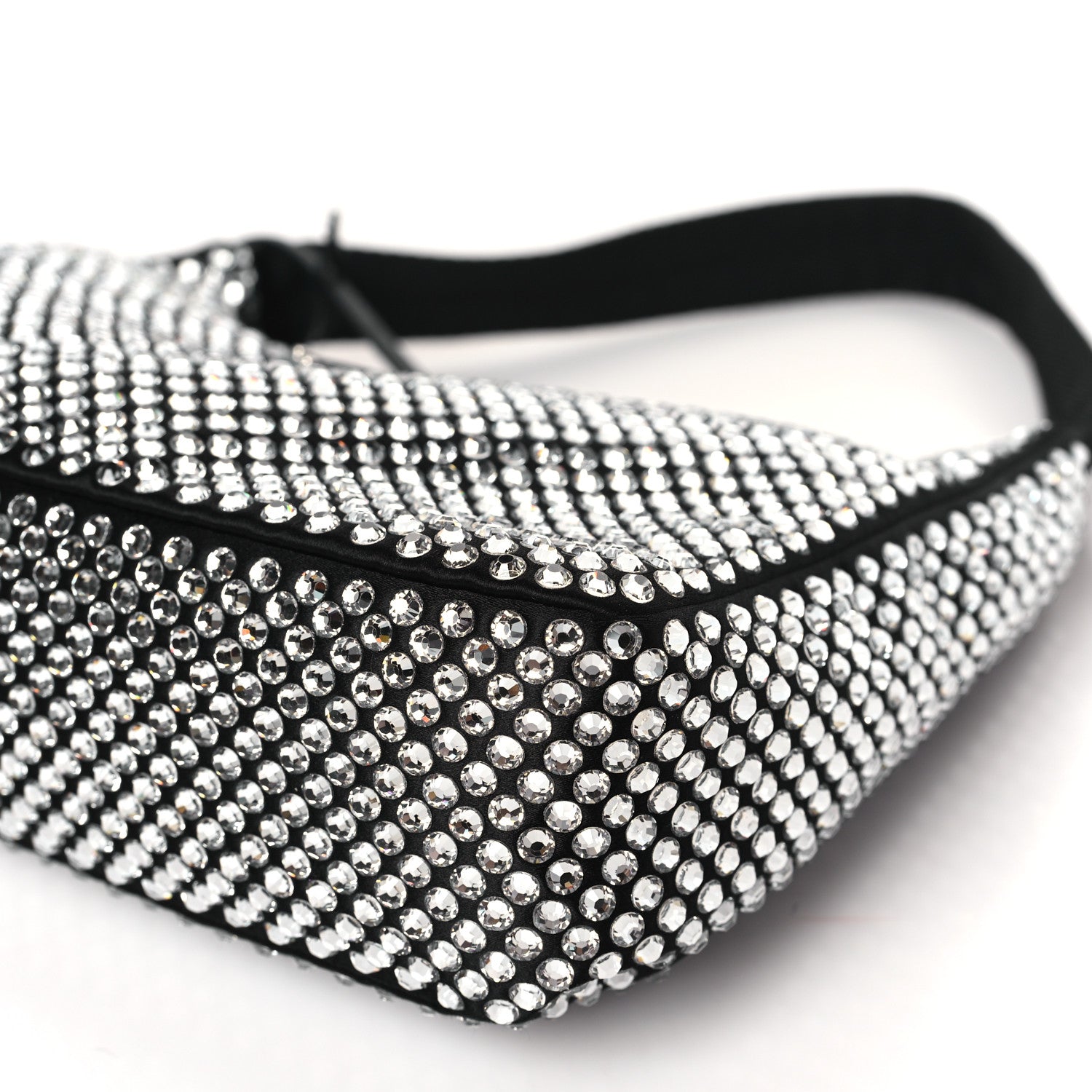 Prada Satin Crystal Mini Re-Edition 2000 Bag Cristal 8 of 8