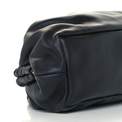 Mansur Gavriel Lambskin Cloud Clutch Black Flamma 5 of 9