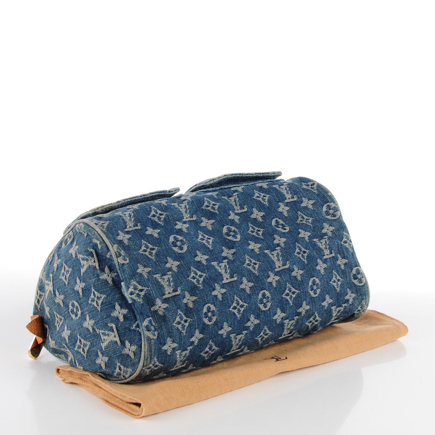 Louis Vuitton Monogram Denim Neo Speedy Blue 4 of 7