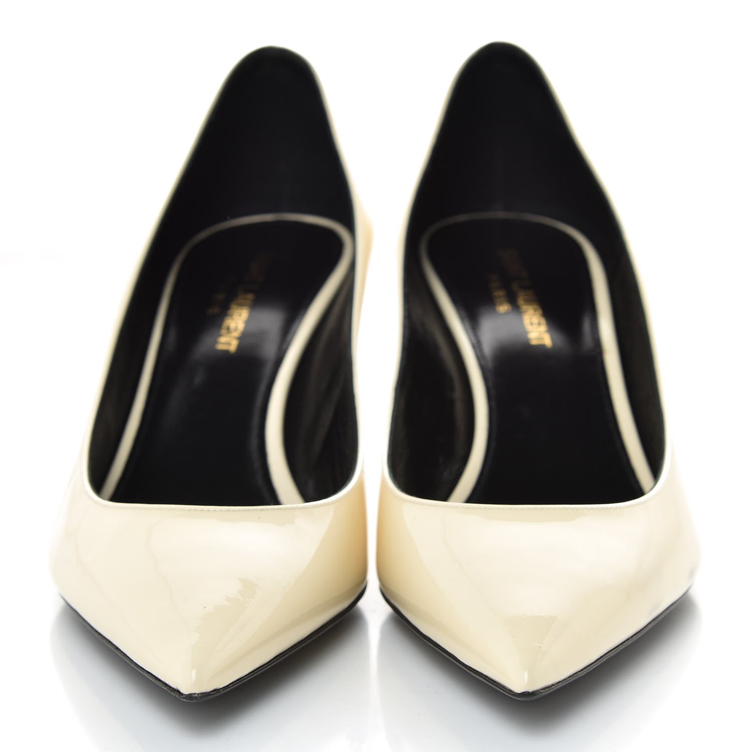 Saint Laurent Patent Charlotte 55 Pumps 39 Coquille 3 of 9