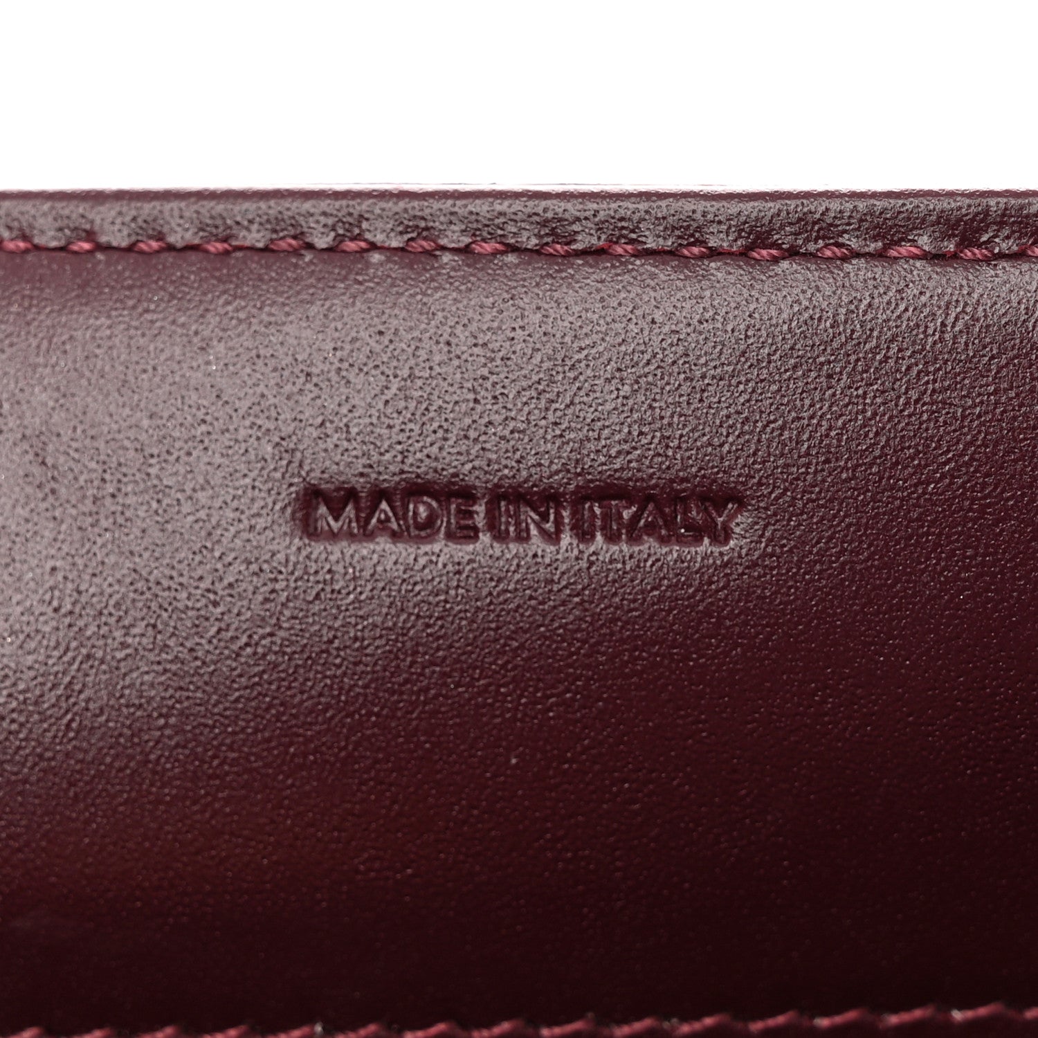 Celine Satinated Calfskin Medium 16 Top Handle Bag Light Burgundy 7 of 13