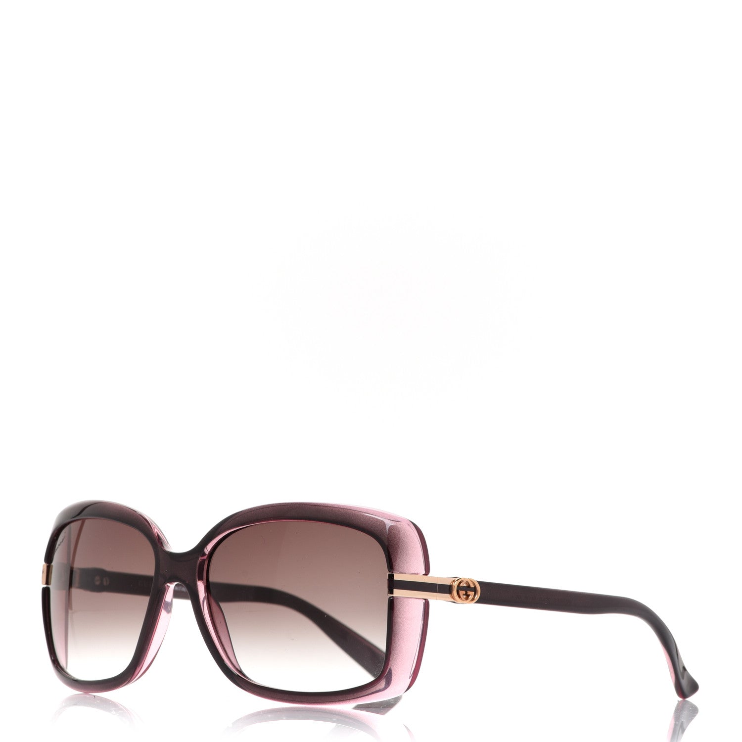 Gucci Acetate GG Web Sunglasses GG3188/S Purple 1 of 7