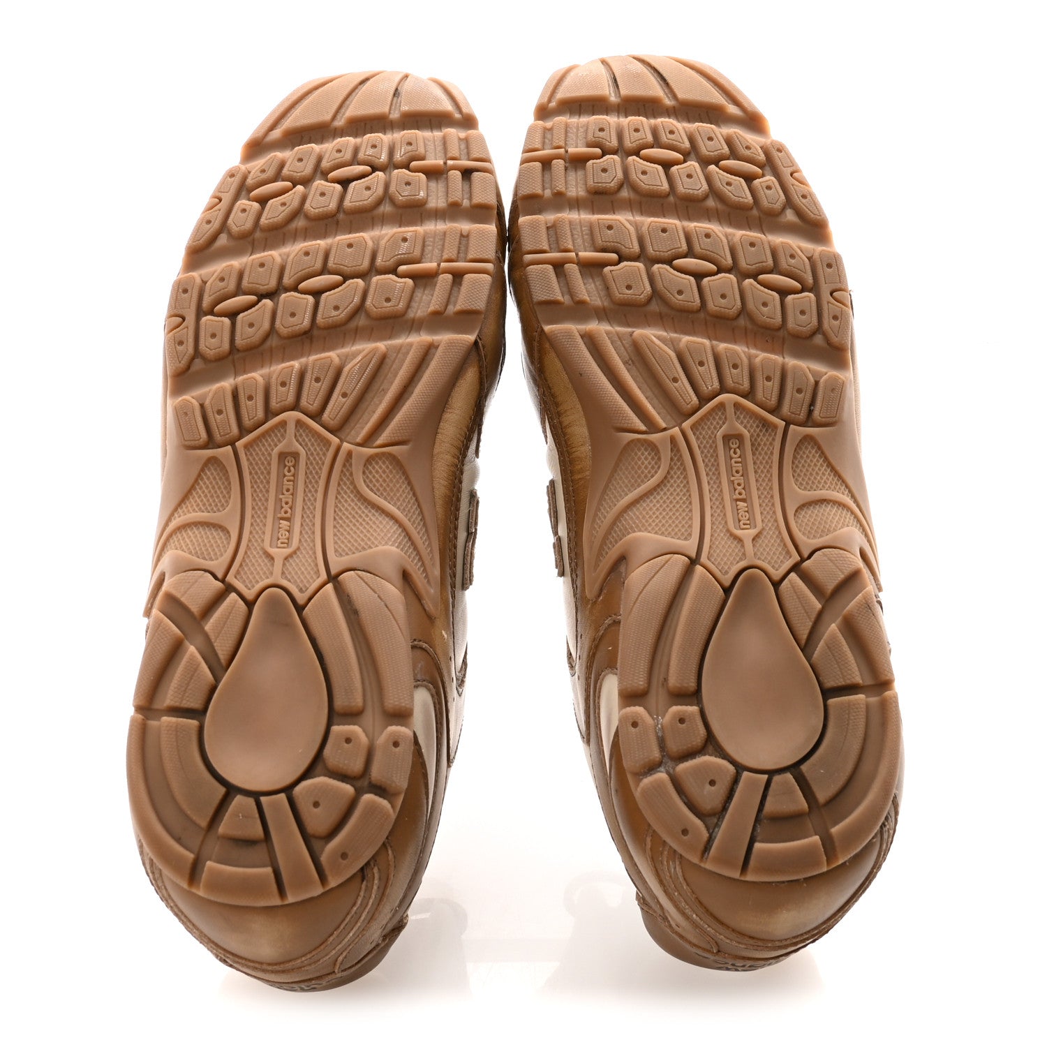 Miu Miu X NEW BALANCE Bleached Calfskin 530 SL Sneakers 41 Cinnamon Travertine Gray 6 of 10