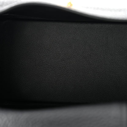 Hermes Taurillon Clemence Mini Lindy 20 Black 5 of 11
