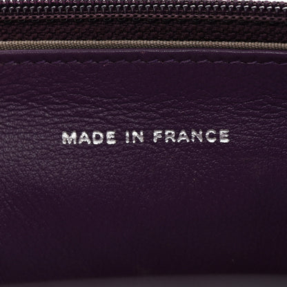 Chanel Patent Quilted Brilliant Wallet On Chain WOC Violet 7 of 12