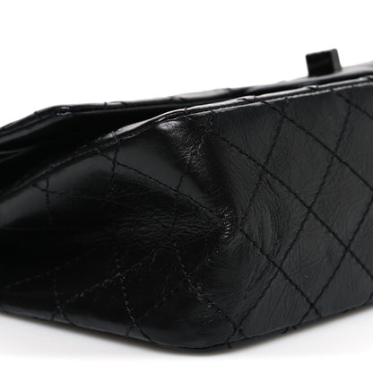 Chanel Aged Calfskin Quilted 2.55 Reissue 225 Flap So Black 8 of 9