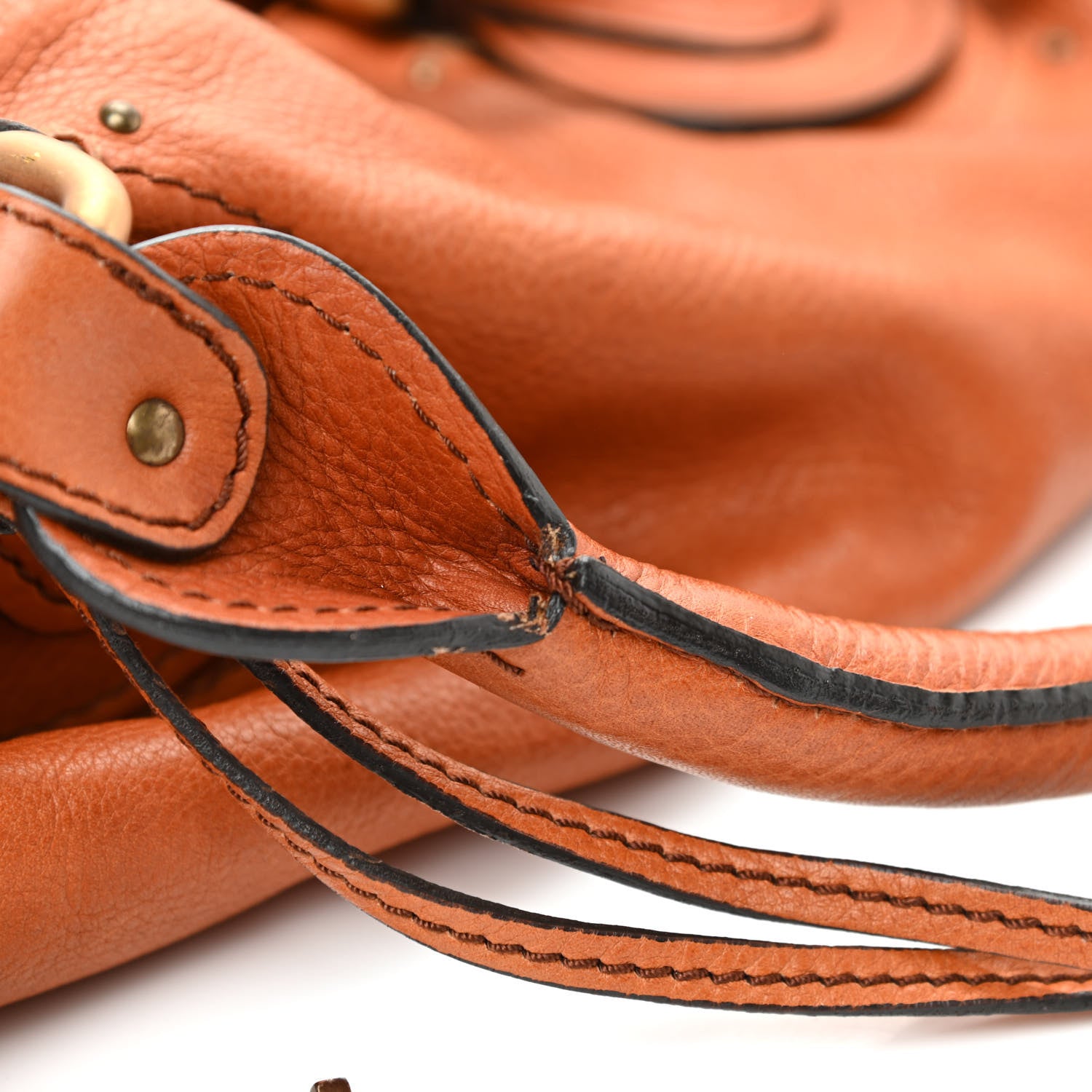 Chloe Calfskin Medium Paddington Satchel Tan 10 of 16