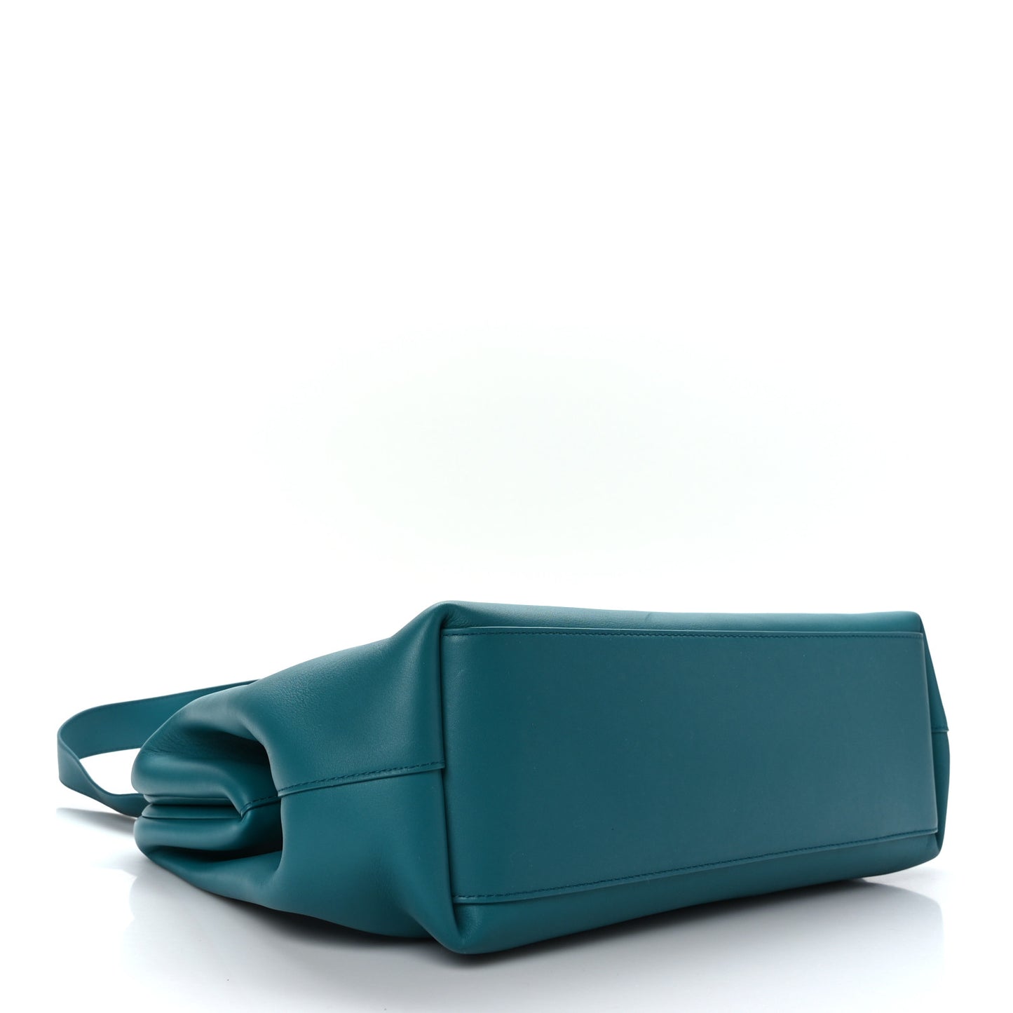 Calfskin Medium The Point Triangle Bag Mallard