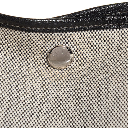 Hermes Buffle Skipper Toile Garden Party 36 MM Tote Black 9 of 9
