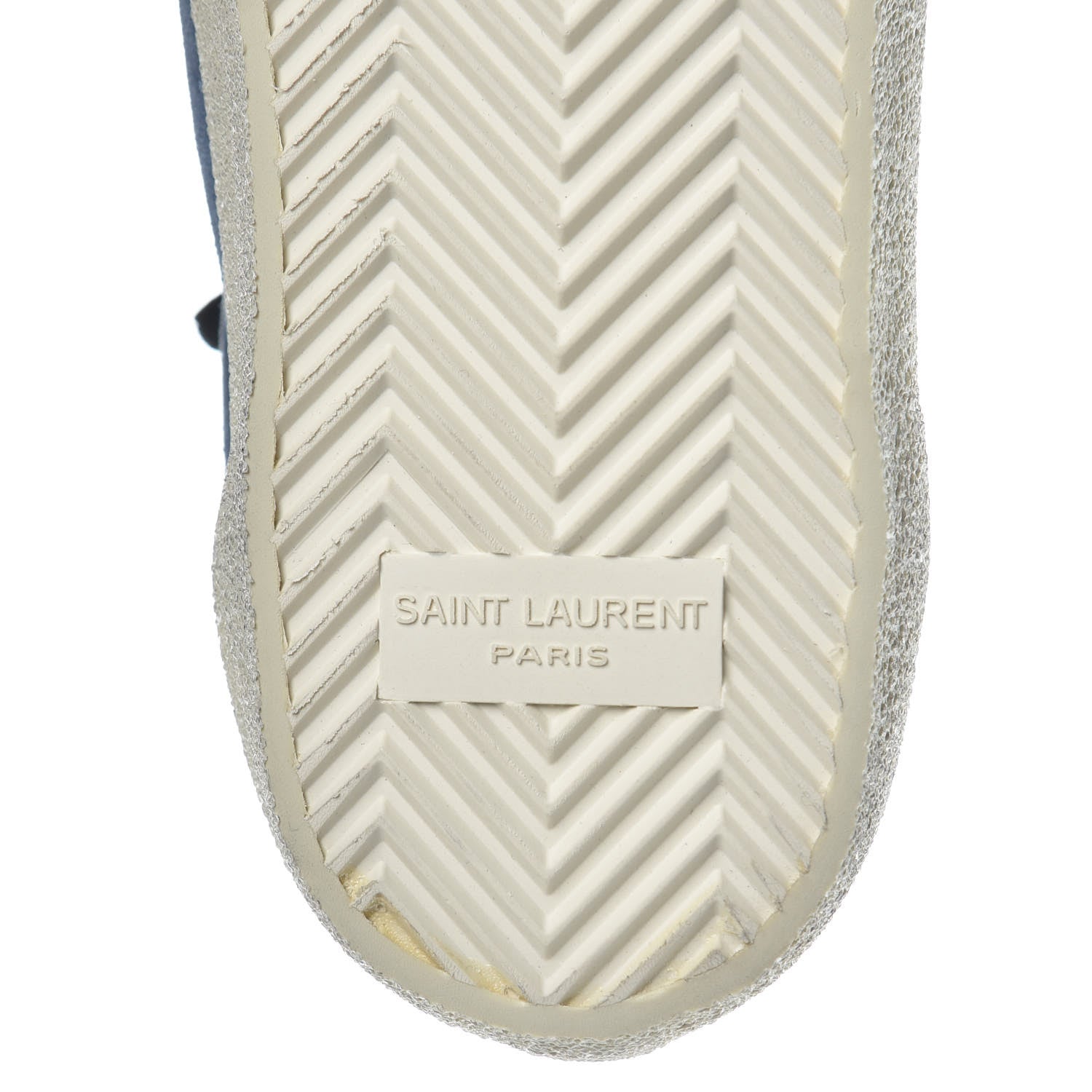 Saint Laurent Suede Womens Court Classic Sneakers 36.5 Denim 6 of 9