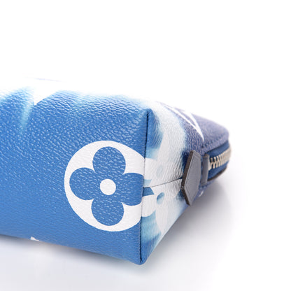 Louis Vuitton Monogram Giant Escale Cosmetic Pouch Blue 7 of 7