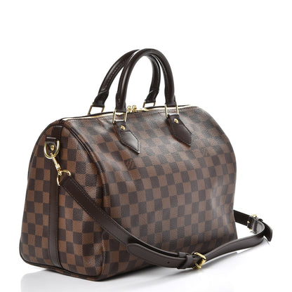 Louis Vuitton Damier Ebene Speedy Bandouliere 30 4 of 9
